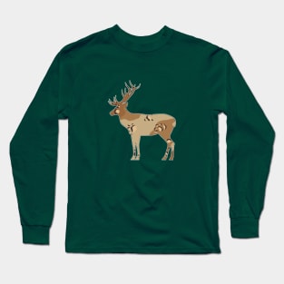 Camo Deer - 7 Long Sleeve T-Shirt